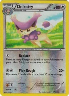 Delcatty Reverse Holo 114