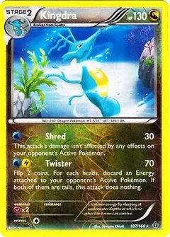 Kingdra Reverse Holo 107