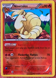 Ninetales Reverse Holo 21