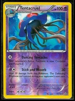 Tentacruel Reverse Holo 72