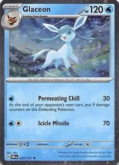 Glaceon Cosmos Holo 25