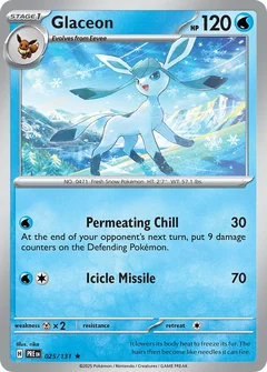 Glaceon Reverse 25