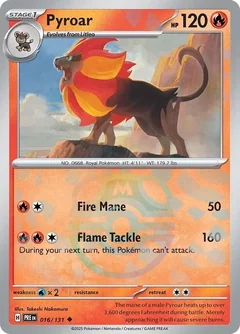 Pyroar Master Ball 16