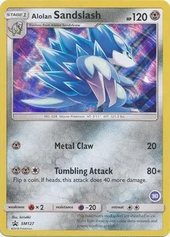 Alolan Sandslash Holo Sm127