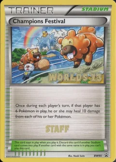 Champions Festival Staff Bw95