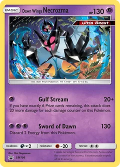 Dawn Wings Necrozma Sm106