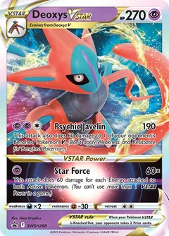 Deoxys Vstar Jumbo Swsh268