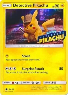 Detective Pikachu Stamped Sm170