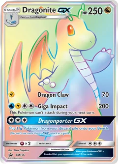 Dragonite Gx Sm156