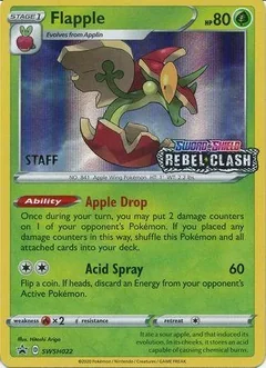 Flapple Prerelease Staff Swsh022