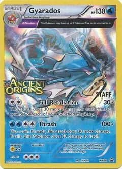 Gyarados Prerelease Staff Xy60