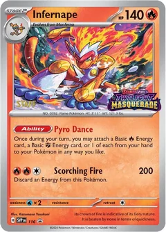Infernape Staff 116