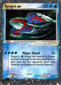 Kyogre Ex Holo 1