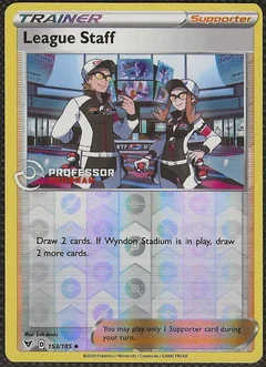 League Staff Professor Program 153