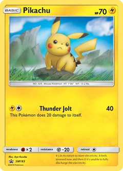 Pikachu Sm183