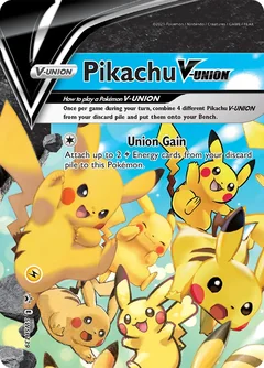 Pikachu V Union Jumbo 139