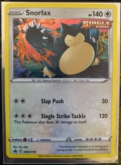 Snorlax Holo Swsh119