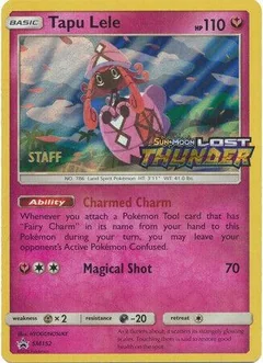 Tapu Lele Prerelease Staff Sm152