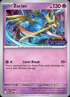 Zacian Stamped 15