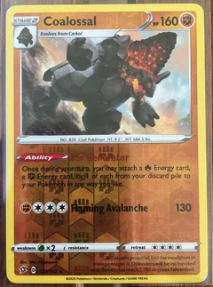 Coalossal Reverse Holo 107