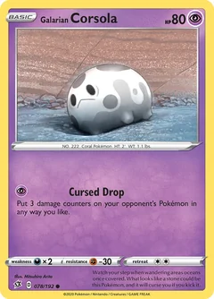 Galarian Corsola 78