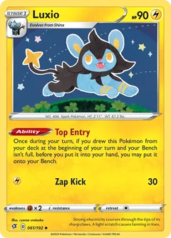 Luxio Reverse Holo 61