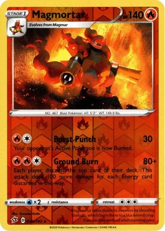 Magmortar Reverse Holo 30