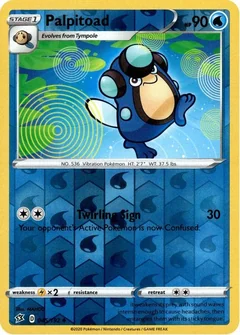 Palpitoad Reverse Holo 45