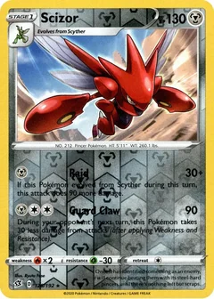 Scizor Reverse Holo 128