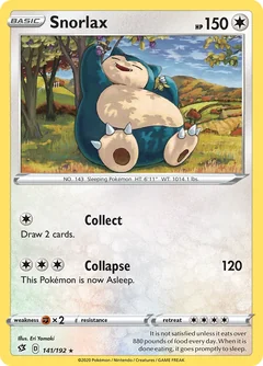 Snorlax Holo 141