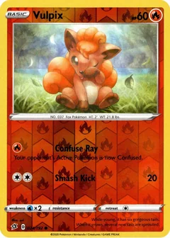Vulpix Reverse Holo 24