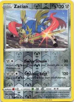 Zacian Reverse Holo 139