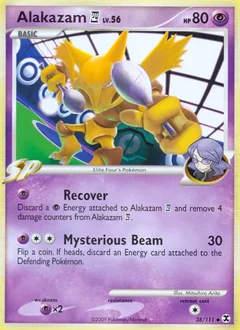 Alakazam Reverse Holo 38