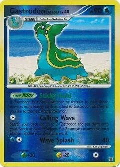 Gastrodon East Sea Reverse Holo 21