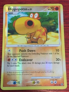 Hippopotas Reverse Holo 64