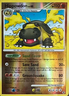 Hippowdon Reverse Holo 25