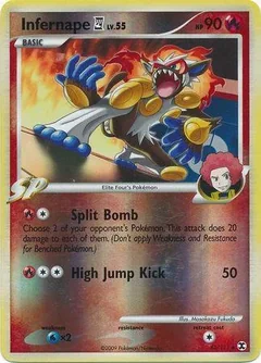 Infernape Reverse Holo 43