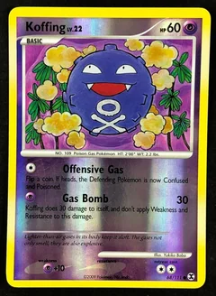 Koffing Reverse Holo 68