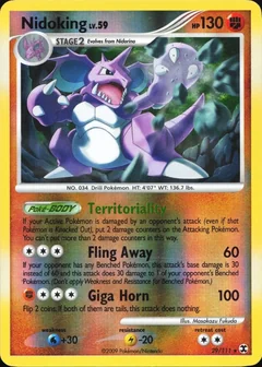 Nidoking Reverse Holo 29