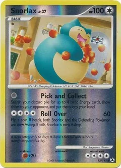 Snorlax Reverse Holo 33