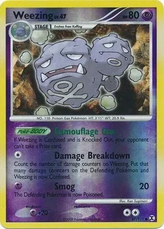 Weezing Reverse Holo 87