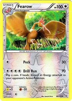 Fearow Reverse Holo 66