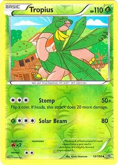 Tropius Reverse Holo 12