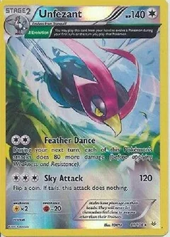 Unfezant Reverse Holo 81