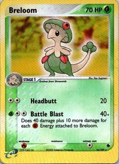 Breloom Reverse Holo 16