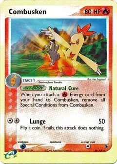 Combusken Reverse Holo 28