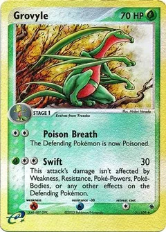 Grovyle Reverse Holo 31