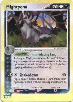 Mightyena Reverse Holo 10