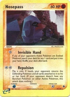Nosepass Reverse Holo 18