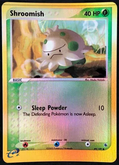 Shroomish Reverse Holo 69